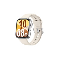Huawei Huawei Watch Fit 4 - aluminiumlegering - smart klocka med rem - vit - aluminium vit