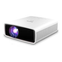 Philips Philips NeoPix NPX550 - LCD-projektor - 802.11a/b/g/n/ac wireless / Bluetooth 4.2 - vit
