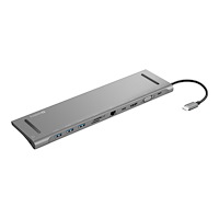 Sandberg Sandberg USB-C 10-in-1 Docking Station - dockningsstation - USB-C - HDMI, VGA - 1GbE