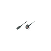 Digitus ASSMANN - strömkabel - power IEC 60320 C13 till BS 1363 - 1.8 m
