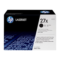 Hewlett-Packard HP 27X - Lång livslängd - svart - original - LaserJet - tonerkassett (C4127X)
