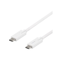 Deltaco DELTACO USBC-1504 - USB typ C-kabel - 24 pin USB-C till 24 pin USB-C - 2 m