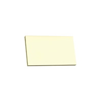 Antalis Anteckningsblock Q-line Stick'N gul 76x127 mm 100 blad 12 st...