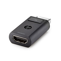 Hewlett-Packard HP DisplayPort to HDMI Adapter - videokort - DisplayPort / HDMI