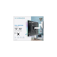 Vivanco Vivanco VVTVFMO43INCH25KG2, 109,2 cm (43"), 25 kg, 75 x 75 m...