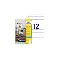 AVERY Etiketter Avery 99,1x42,3 mm, hvid, holdbare, til inkjet