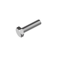 WASI WASI sättskruv 12x50 mm Din933 utan mutter rostfritt stål 31...