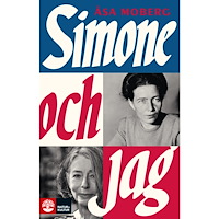Åsa Moberg Simone och jag (bok, danskt band)