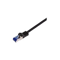 2direct LogiLink Professional Ultraflex - patch-kabel - 7.5 m - svart, RAL 9011