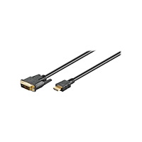 Goobay goobay MMK 630-0500 - video/ljudkabelsats - HDMI / DVI - 5 m