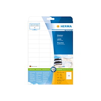HERMA HERMA Premium - laminerade etiketter - matt - 1400 etikett (er) - 52.5 x 21.2 mm
