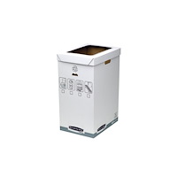 FELLOWES Papperskorg Fellowes R-kive återvinning 90 l, förpackning à...