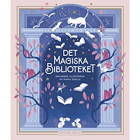 Maria Trolle Det magiska biblioteket : Målarbok (bok, kartonnage)
