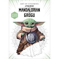 Penguin Random House USA/Använd 81173 Art of Coloring: Star Wars: The Mandalorian and Grogu: 100 Images to Inspire Creativity (häftad, eng)
