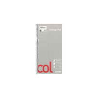 BANTEX Bantex COL studeanteckningsbok 148x295 mm, linjerat, ostrukt...