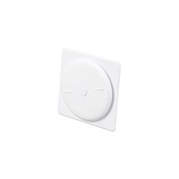 DUKA Ventilation Tallbackventil Ø97 mm spiro vit med rund anslutning, typ 68....
