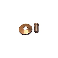 Baheko A/S excentrisk skruvkoppling 3/4" x 1/2" längd 45 mm inkl. Ø70 m...
