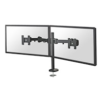 NewStar Neomounts FPMA-D960DG monteringssats - fullständig rörelse - för 2 LCD-bildskärmar - svart