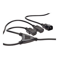 Digitus ASSMANN - strömdelare - IEC 60320 C14 till power IEC 60320 C13 - 1.7 m