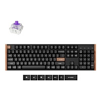 Keychron Keychron K10 HE - tangentbord - 100% full size - svart Inmatningsenhet