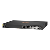 Hewlett Packard Enterprise HPE Aruba 6100 24G Class4 PoE 4SFP+ - switch - 28 portar - Administrerad - rackmonterbar
