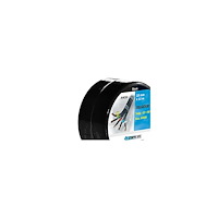 STOKVIS Stokvis PVC-tejp 15 mm x 10 m svart (iso.tape/kraftig häft)...