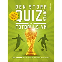 Modernista Den stora quizboken om fotbolls-VM (bok, danskt band)