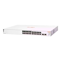 Hewlett Packard Enterprise HPE Networking Instant On 1830 24G 12p Class4 PoE 2SFP 195W Switch - switch - 24 portar - smart - rackmonterbar