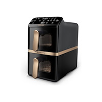 Philips Philips 4000 Series NA462 - dubbel luftfritös - svart/mörkgrå (Skadad)