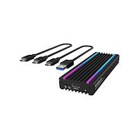 RaidSonic Technology ICY BOX IB-1824ML-C31 - förvaringslåda - M.2 NVMe Card - USB 3.2 (Gen 2)