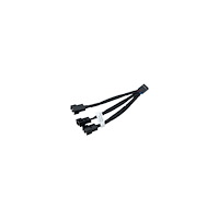 Ekwater EkWaterBlocks - strömdelare för fläkt - 4-stifts PWM till 3-stifts PWM - 10 cm