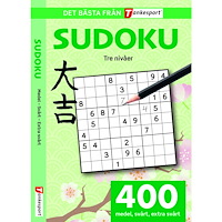 Tankesport Sudoku. Medel - svårt - extra svårt (häftad)