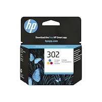 HP HP 302 - färg (cyan, magenta, gul) - original - bläckpatron
