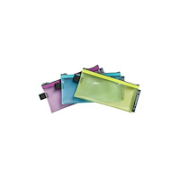 EXACOMPTA Ficka dragkedja EVA 8x18cm sort 3/fp