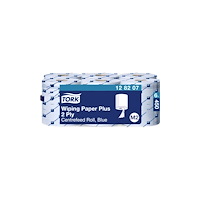 TORK Tork Plus M2 blått 2-lagers torkpapper