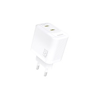 Dudao Nätladdare 2xUSB-C GaN PD 45W