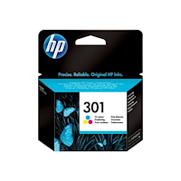 HP HP 301 - färg (cyan, magenta, gul) - original - bläckpatron