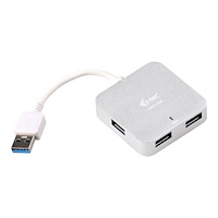 i-tec i-Tec USB 3.0 Metal Passive HUB - hubb - 4 portar