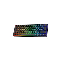 Deltaco Gaming DK470 60% mekaniskt tangentbord, lubed hot-swap KTT-switchar