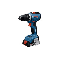 Bosch Bosch GSR 18V-65, Borr med pistolgrepp, nyckel, Svart, Blå,...