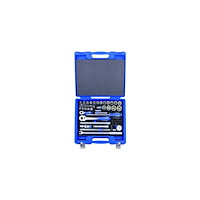 King Tony KING TONY  NASADKI 1/4"+1/2" till bits 60 delar korta hylsor...