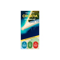 Lonely Planet Publications Lonely Planet Croatia Planning Map