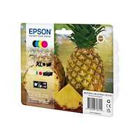 EPSON Epson 604XL Multipack - 4-pack - XL (svart) + standardkapacitet - svart, cyan, magenta, gul - original - bläckpatron