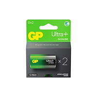 GP Batteries Gold Peak Industries Ultra Plus alkaliskt batteri LR20 D 2-p...