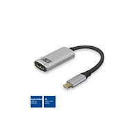 ACT ACT USB-C till HDMI-adapter hona 4K 60Hz kabel 0,15 m alumin...