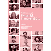 Frantzeska Papadopoulou Skarp Rättsfallssamling i Dynamisk immaterialrätt : 2026/27 (häftad)