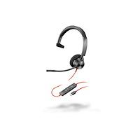 Hewlett-Packard HP Poly Blackwire 3310 - headset - USB-C