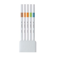 STAEDTLER Staedtler Emott fineliner, 5 st. ass. – litet bordsstativset...
