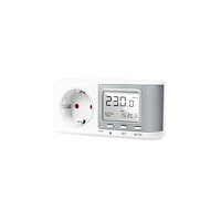 LogiLink LogiLink - ström-/energimätare - with CO2 emissions calculation - silver, vit