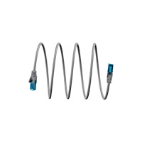 Goobay CAT 6A patchkabel U/UTP, grå, 3 m
